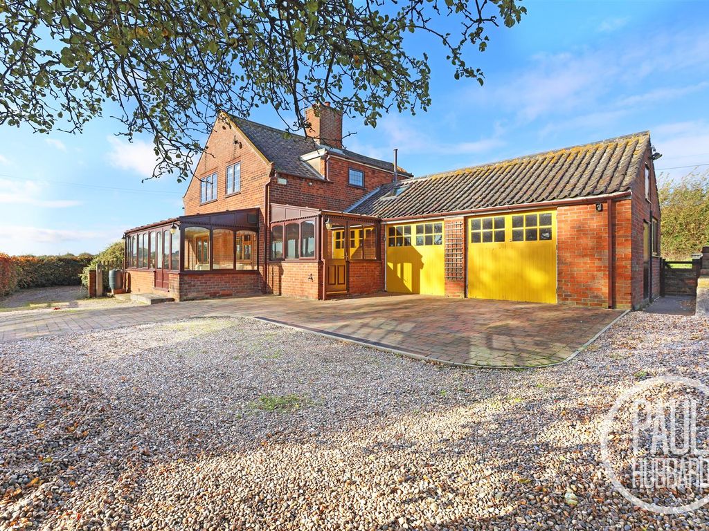 3 bed cottage for sale in Hulver Road, Ellough, Beccles NR34, £650,000