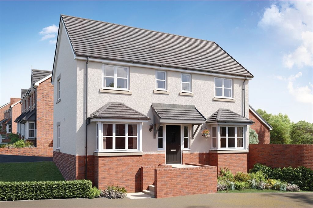 New home, 4 bed detached house for sale in "The Ashleworth" at Pole