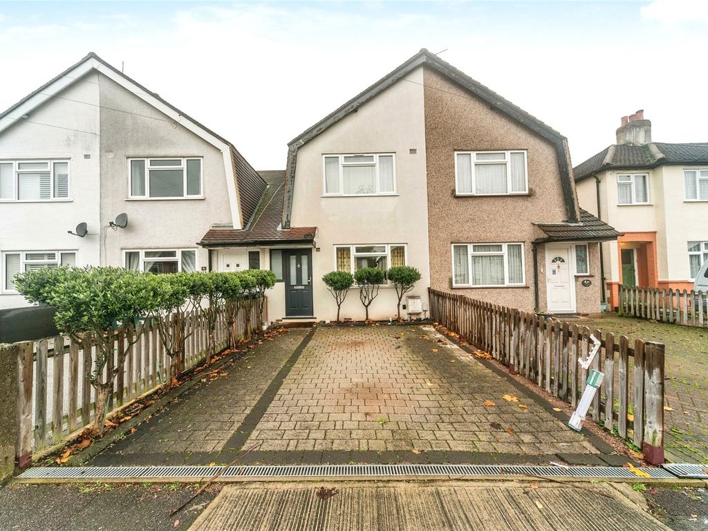 2 bed terraced house for sale in Roebuck Road, Chessington KT9, £