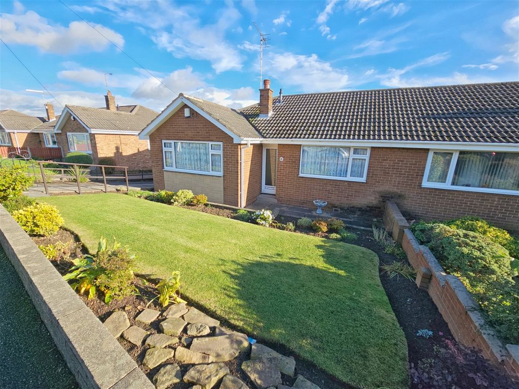 2 bed semidetached bungalow for sale in Waycliffe, Barnsley S71, £