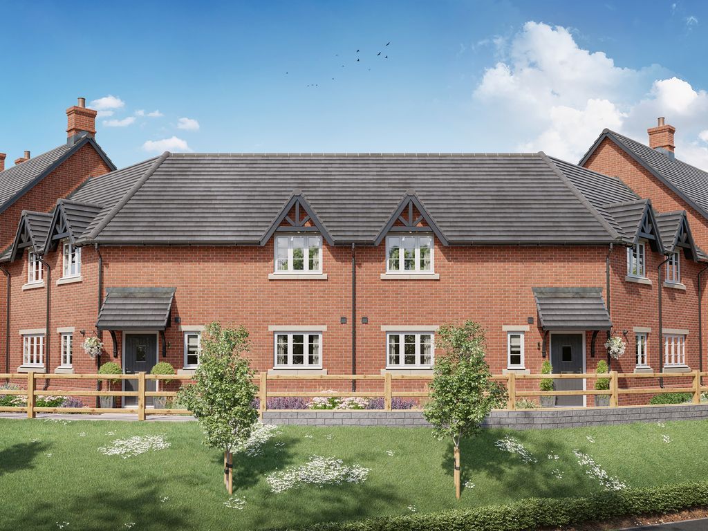 New home, 3 bed terraced house for sale in Grange Lane, Lichfield WS13