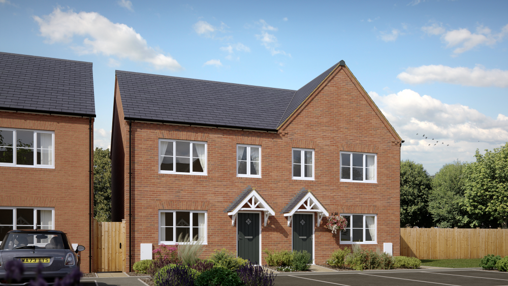 New home, 2 bed semidetached house for sale in Tewkesbury Road