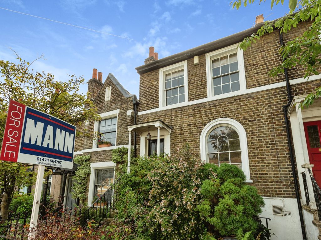 2 bed terraced house for sale in Shrubbery Road, Gravesend, Kent DA12