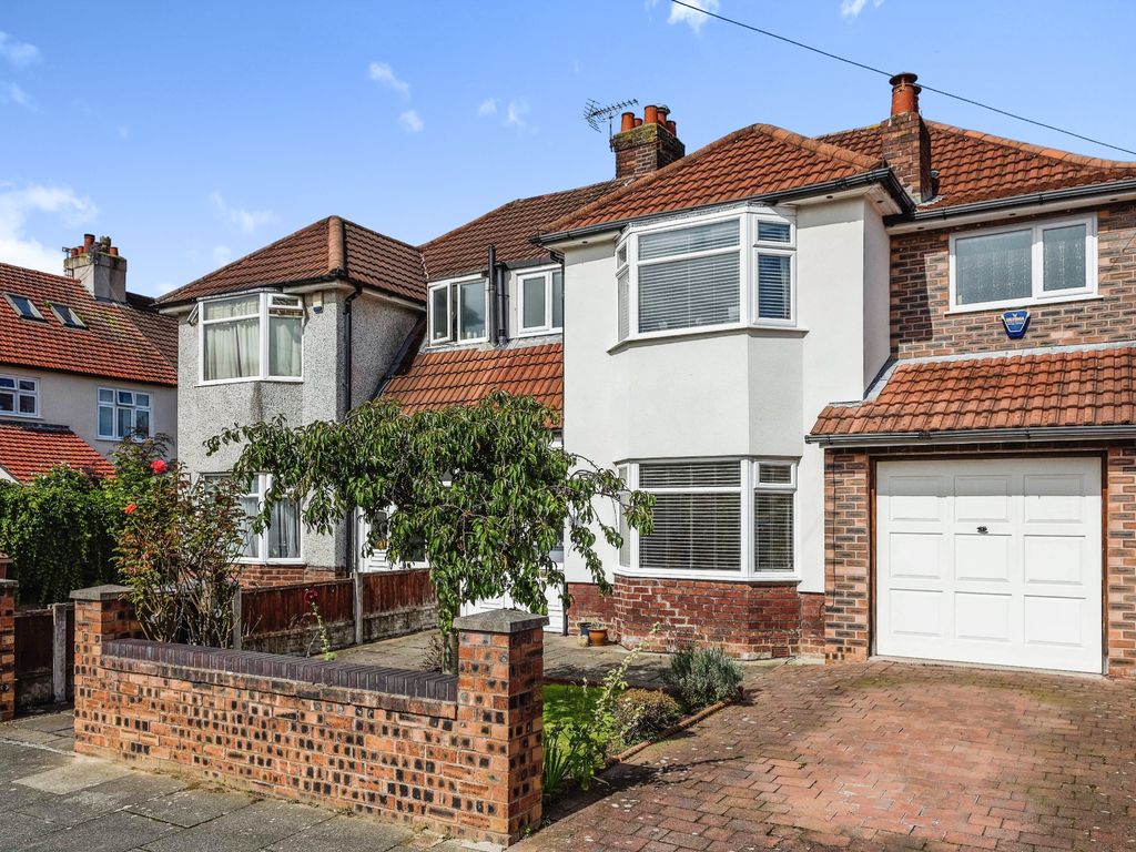 3 bed semidetached house for sale in Manor Avenue, Crosby, Liverpool