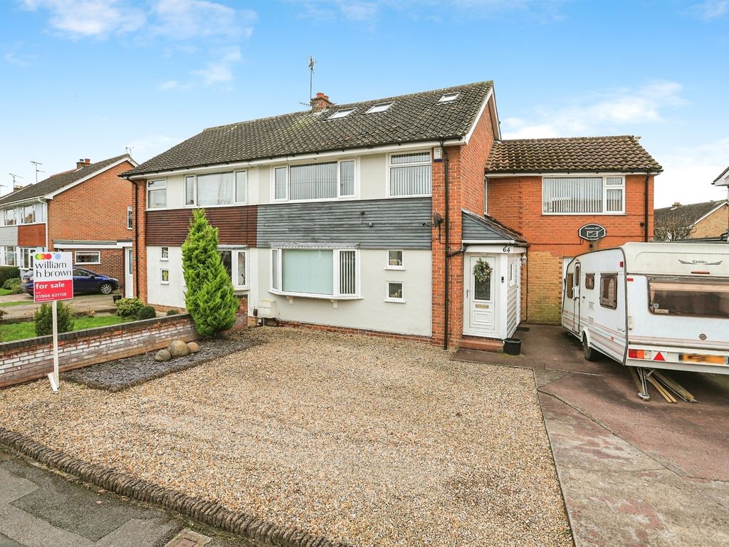 5 bed semidetached house for sale in Bramley Garth, York YO31, £