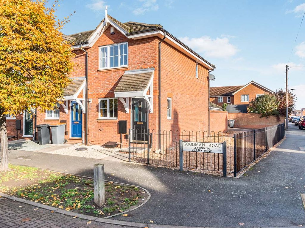 2 bed end terrace house for sale in Goodman Road, Bedford, Bedfordshire