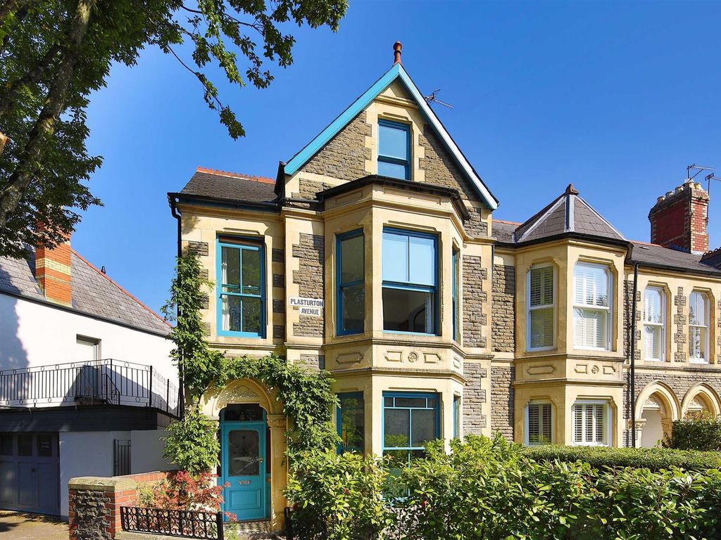 5 bed end terrace house for sale in Plasturton Avenue, Pontcanna