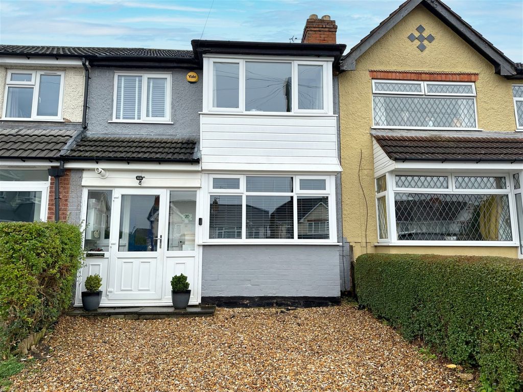 3 bed terraced house for sale in Benson Road, Kings Heath B14, £245,000