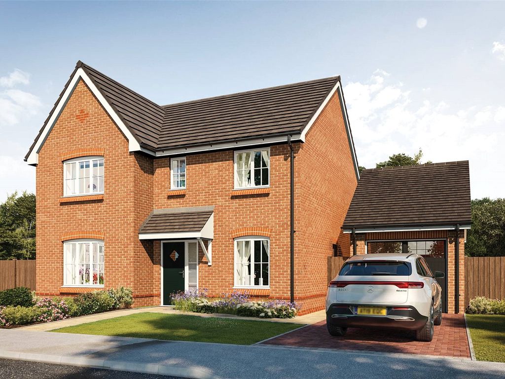 New home, 4 bed detached house for sale in Poppy Fields, Yew Tree Gardens, Cholsey, Oxfordshire