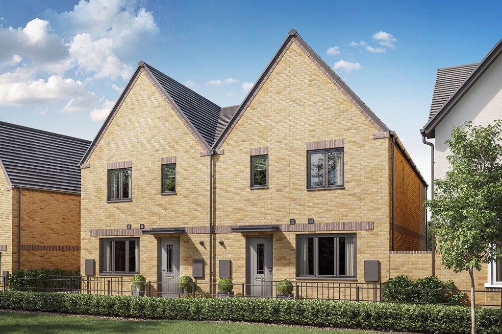 New home, 2 bed end terrace house for sale in "Amber" at Nuffield Road