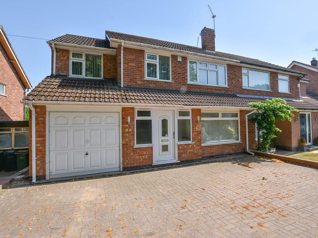 4 bed semidetached house to rent in Brocks Hill Drive, Oadby, Leicester LE2 Zoopla