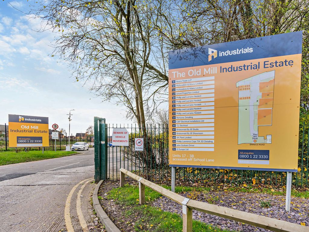 Industrial to let in Unit 21 Old Mill Industrial Estate, School Lane