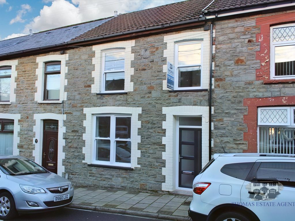3 bed terraced house for sale in Primrose Street, Tonypandy, Rhondda