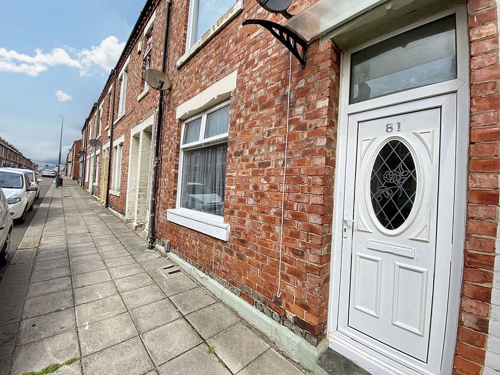 2 bed flat for sale in Canterbury Street, South Shields NE33, £82,500