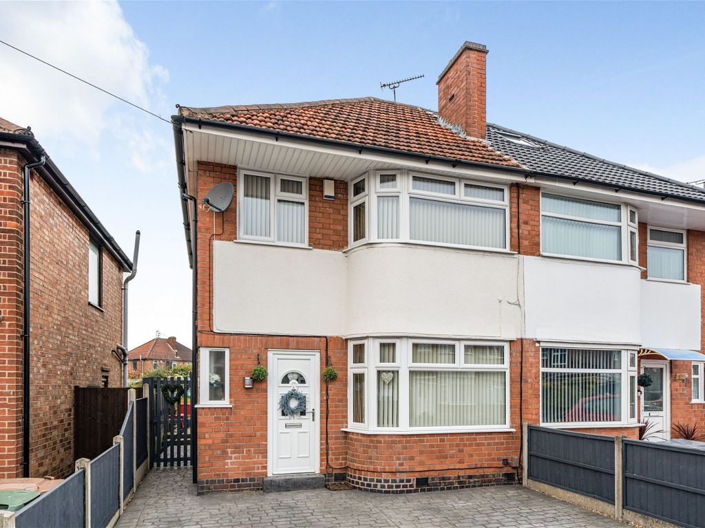 3 bed semidetached house for sale in Henley Crescent, Braunstone
