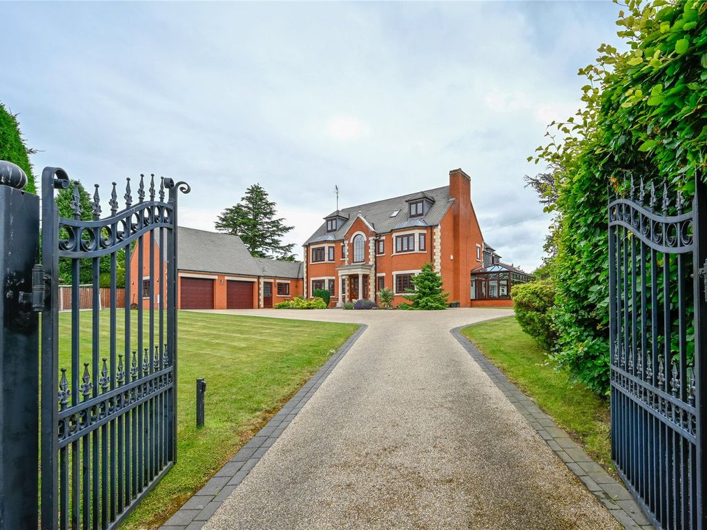 6 bed detached house for sale in Knowle Road, Stafford ST17, £1,400,000