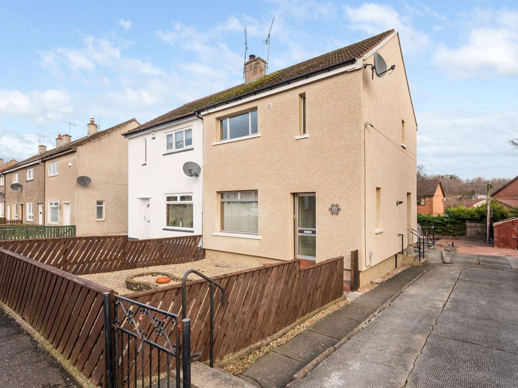 2 bed semidetached house for sale in Churchill Street, Alloa FK10, £