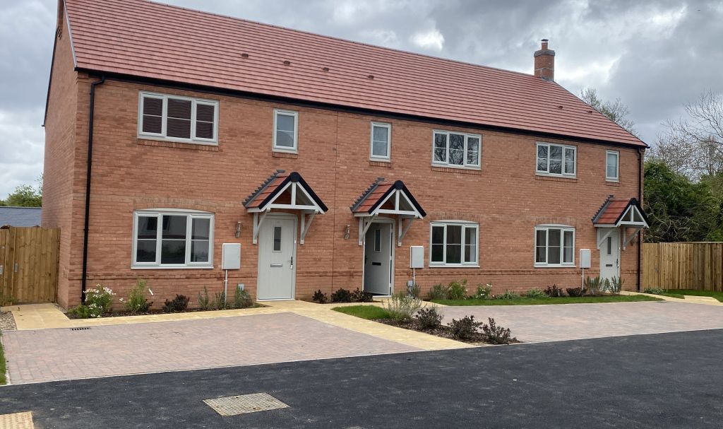 New home, 3 bed terraced house for sale in Market Harborough LE16