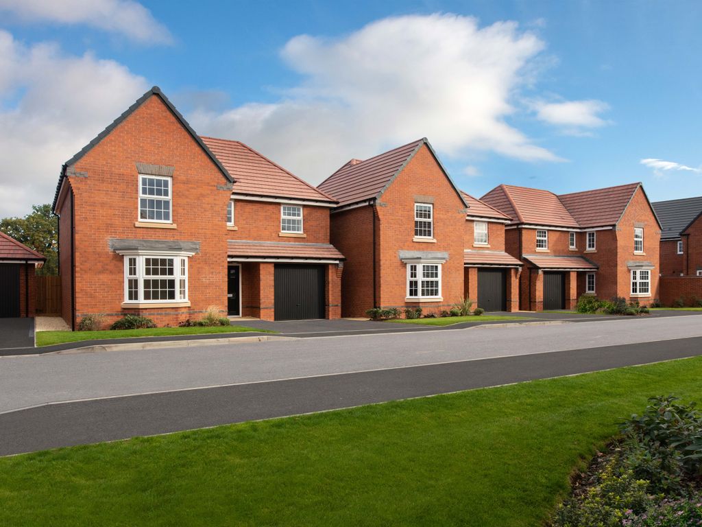 New home, 4 bed detached house for sale in "Exeter" at Hay End Lane, Fradley, Lichfield WS13, £