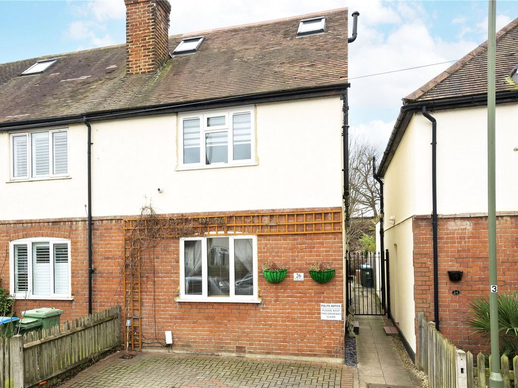 3 bed end terrace house for sale in Douglas Road, Esher, Surrey KT10