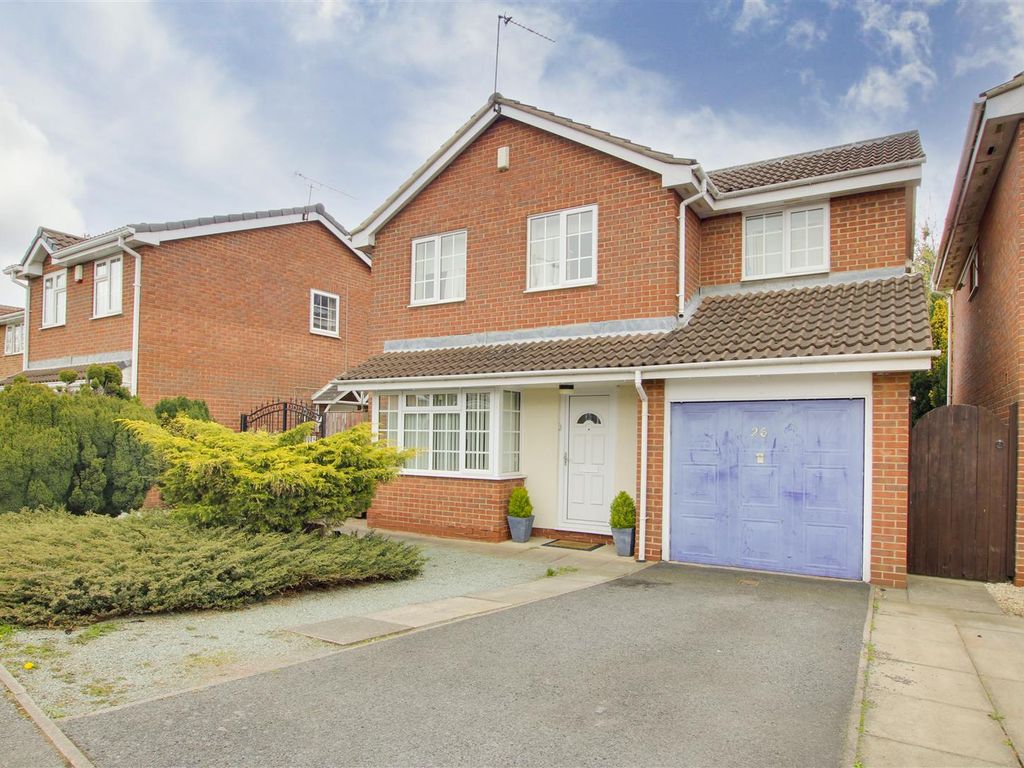 4 bed detached house for sale in Lancaster Way, Strelley ...