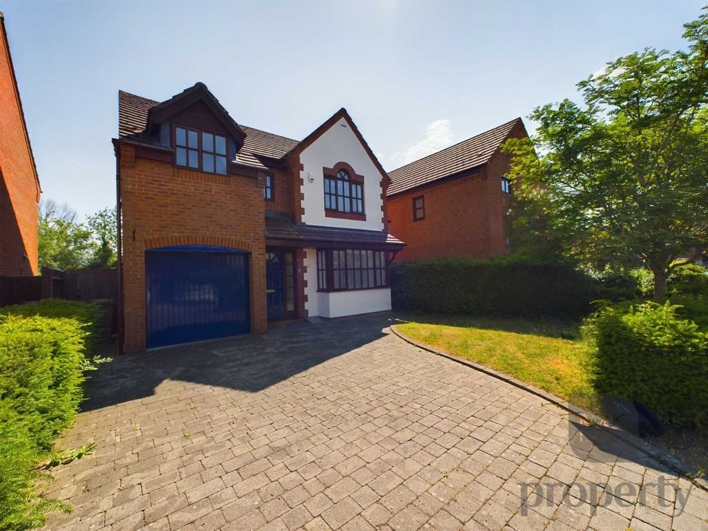 4 bed detached house for sale in Wolston Meadow, Middleton MK10, £