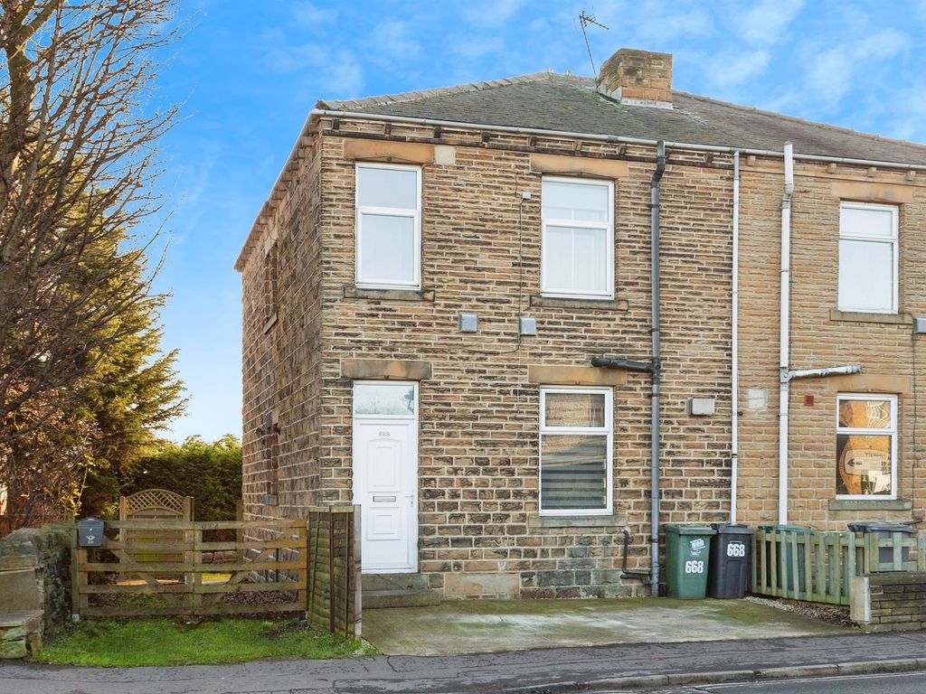 2 bed terraced house for sale in Leeds Road, Shaw Cross, Dewsbury WF12