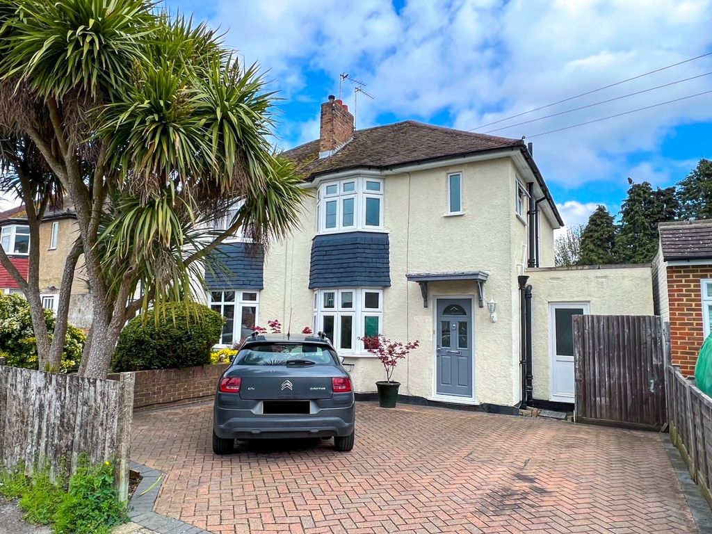3 bed semidetached house for sale in Rosemary Avenue, West Molesey KT8