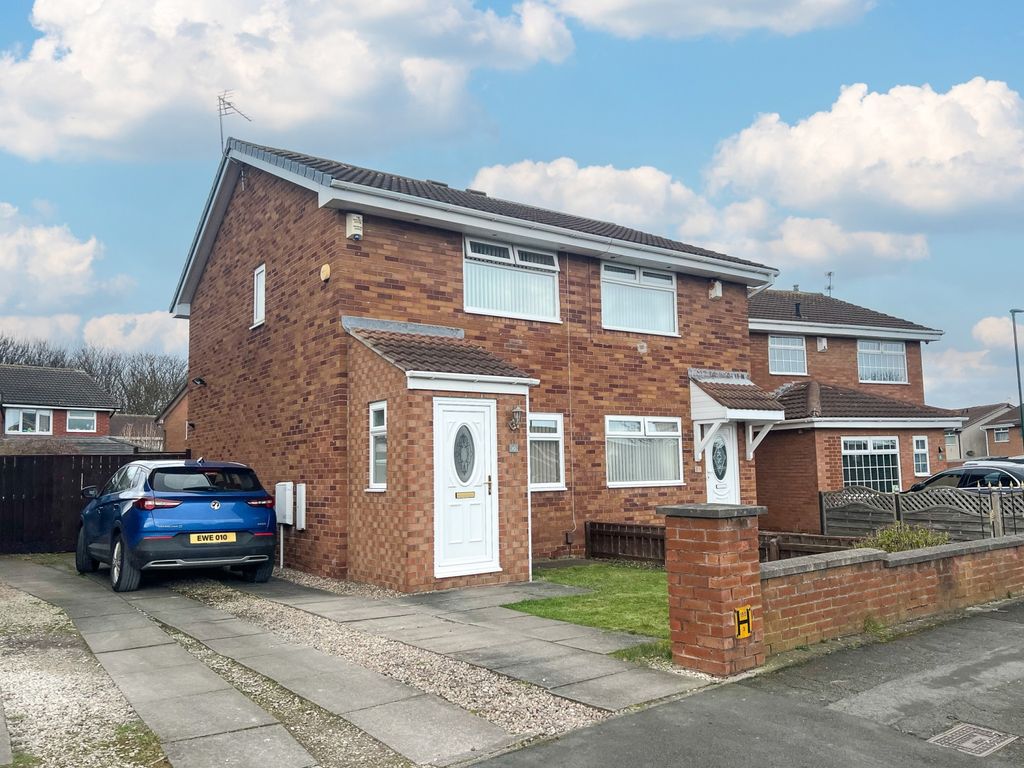 2 bed semidetached house for sale in Mapleton Crescent, Redcar TS10, £