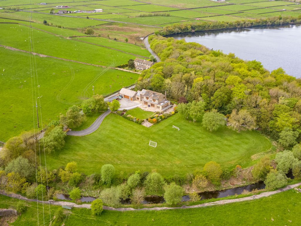 5 bed detached house for sale in Helme, Meltham, Holmfirth HD9, £