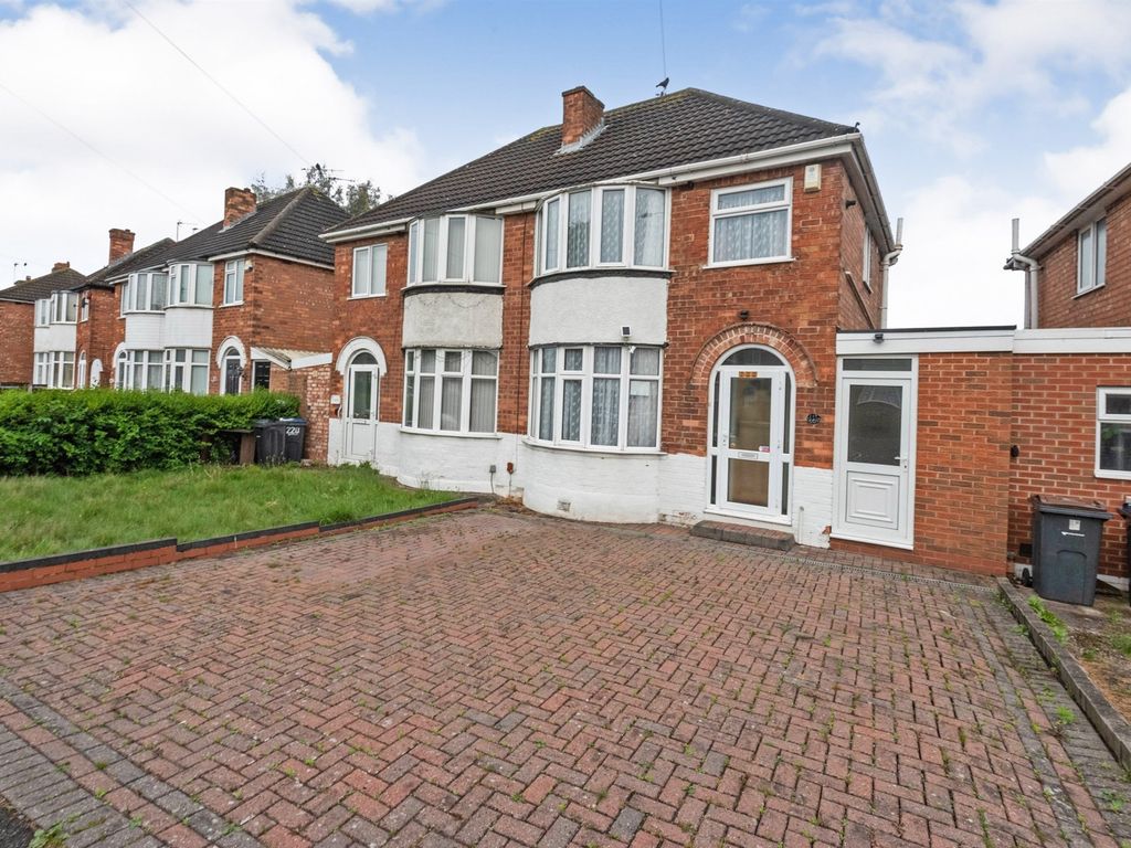 3 bed semidetached house for sale in Church Road, Sheldon, Birmingham