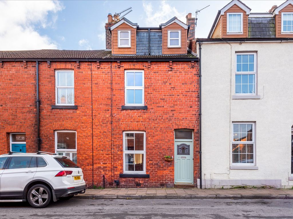 4 bed terraced house for sale in Eden Street, Stanwix, Carlisle CA3, £