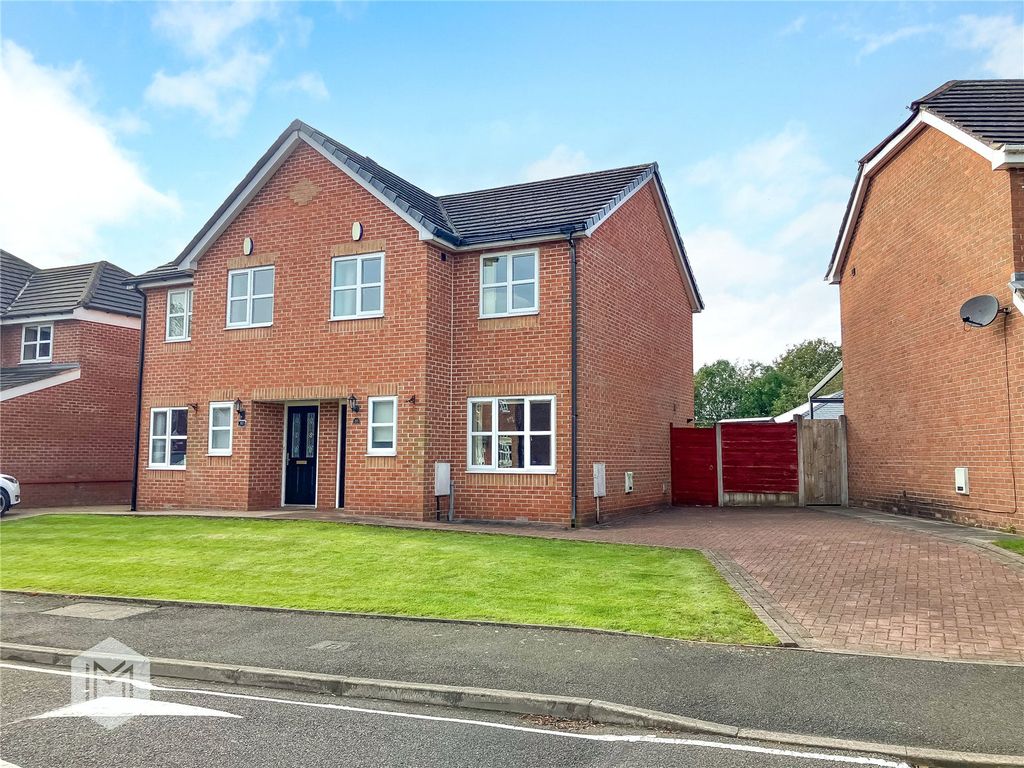 3 bed semidetached house for sale in Brierwood, Tonge Moor, Bolton BL2