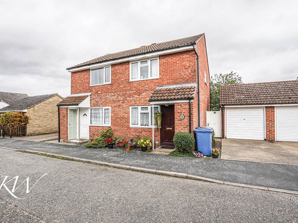 2 bed semidetached house for sale in Slades Close, Glemsford, Sudbury