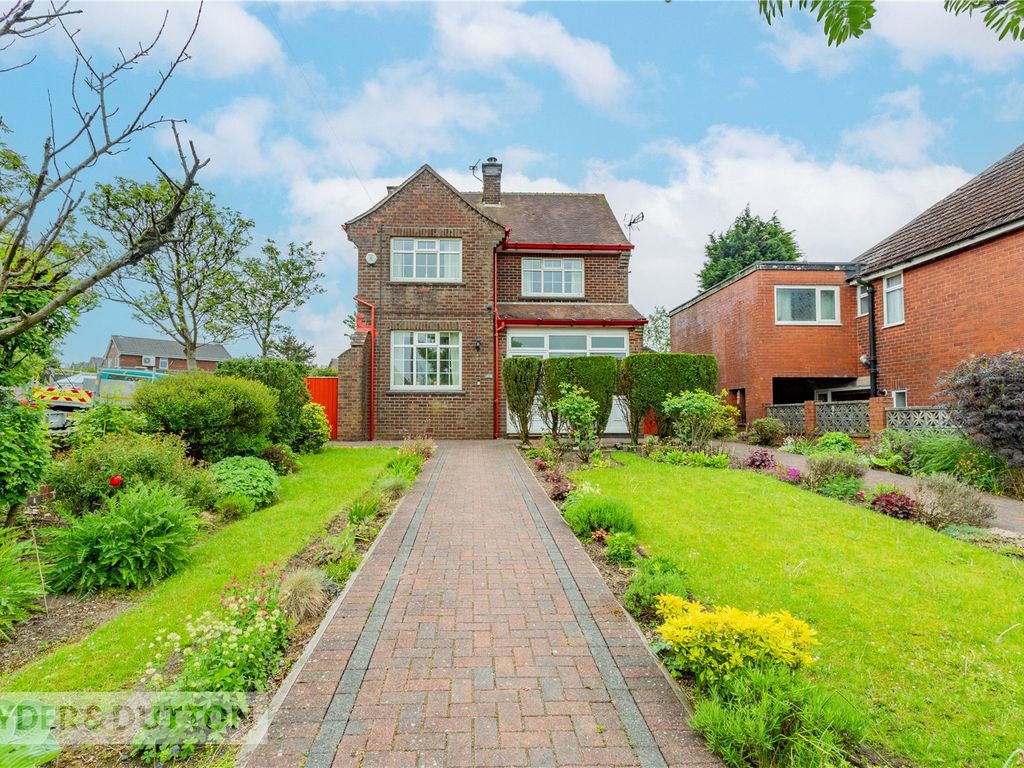 3 bed detached house for sale in Ripponden Road, Moorside, Oldham OL4
