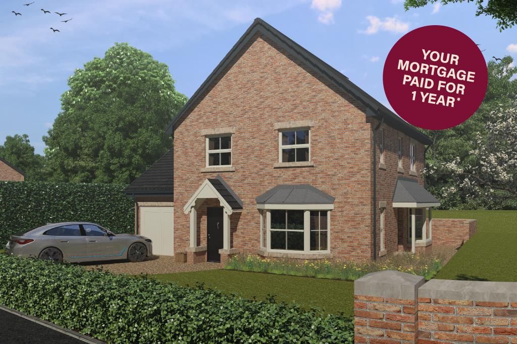 New home, 4 bed detached house for sale in College Road, Ripon HG4, £