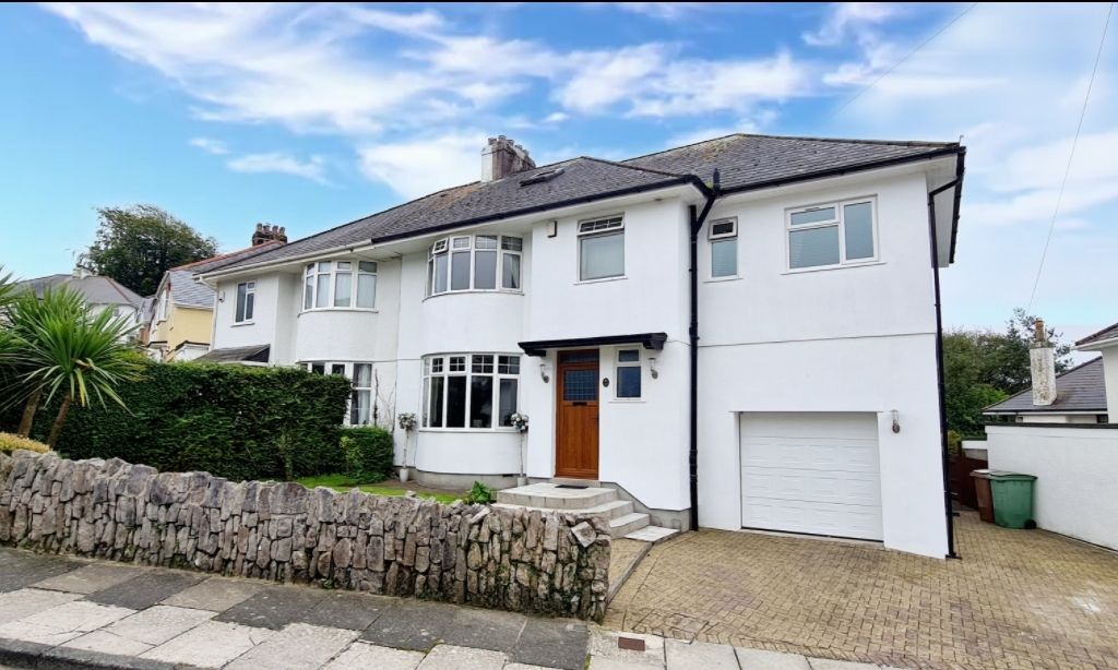 5 bed semidetached house for sale in Venn Grove, Mannamead, Plymouth