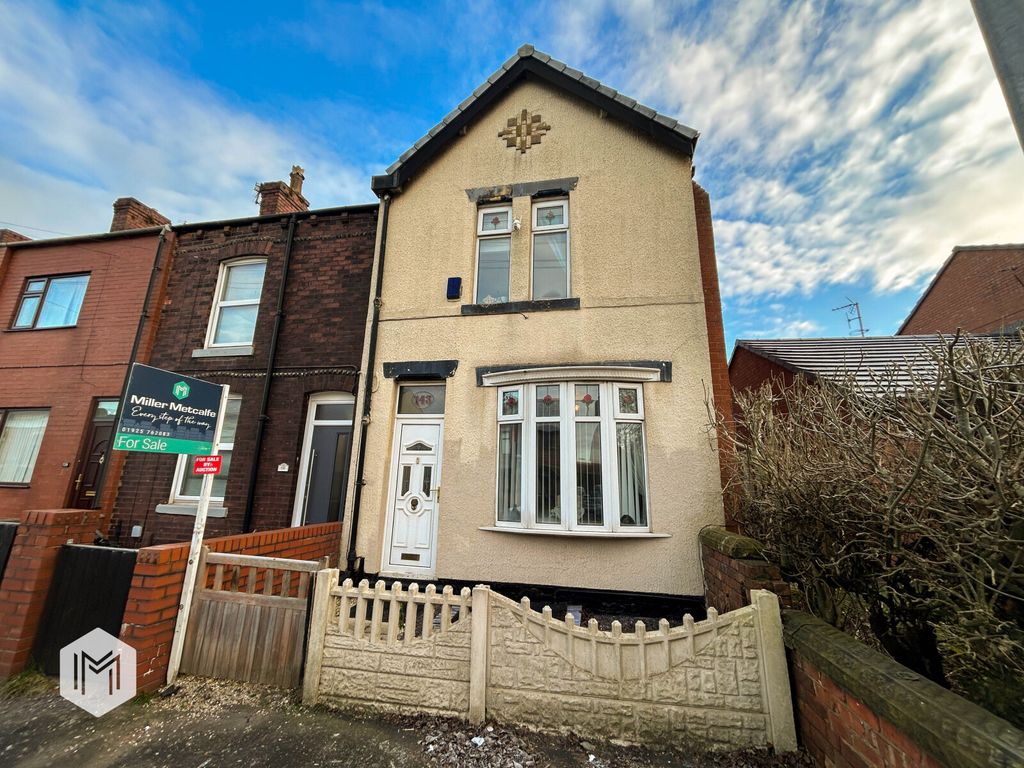3 bed terraced house for sale in Warrington Road, Abram, Wigan, Greater