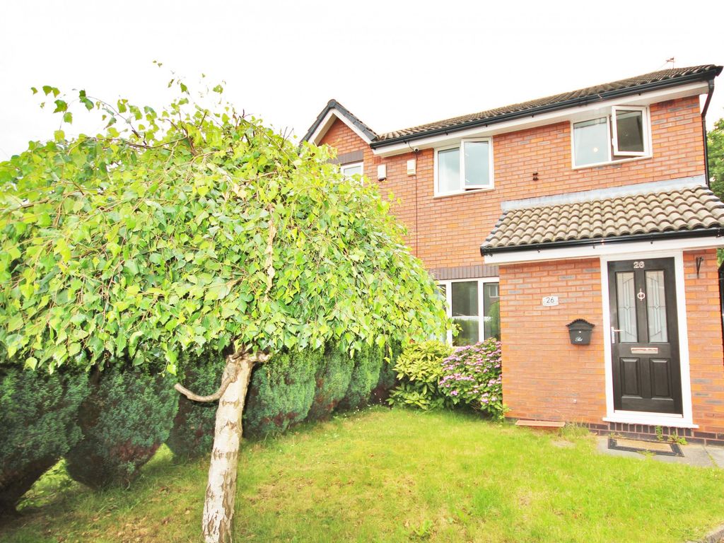 3 bed end terrace house to rent in Haslington Road, Manchester M22, £