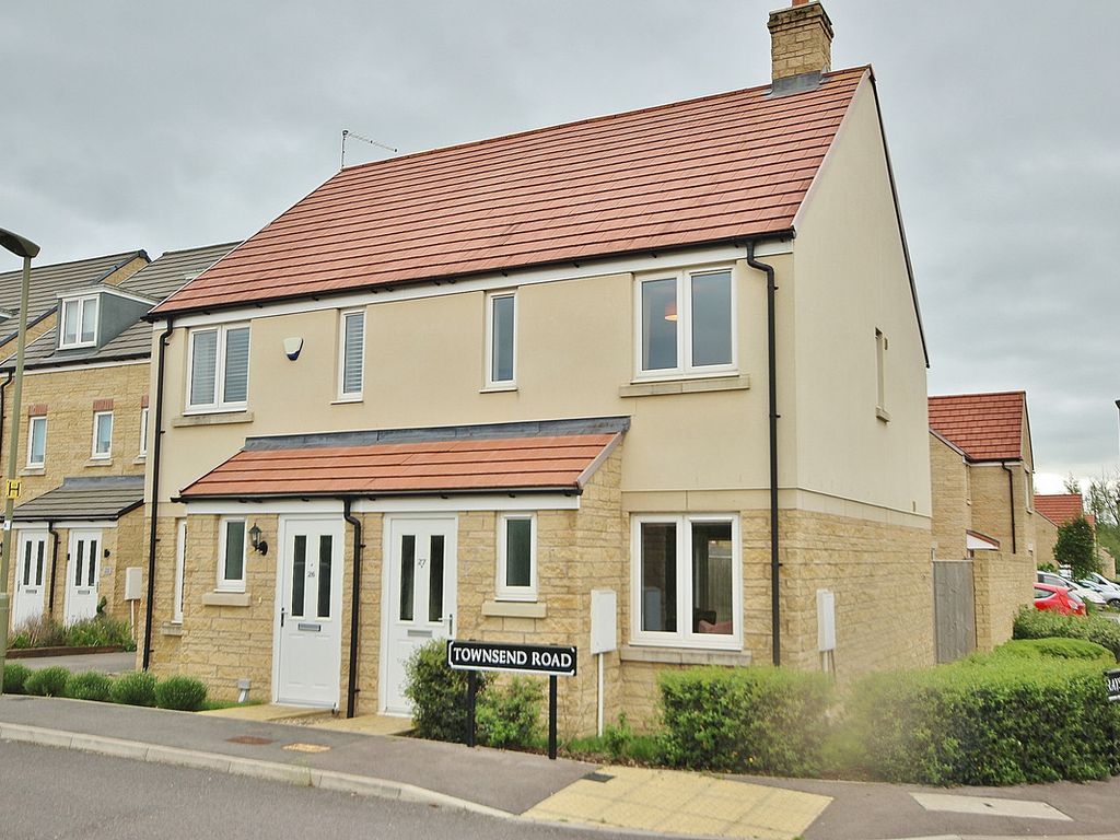 2 bed semidetached house for sale in Townsend Road, Witney OX29, £