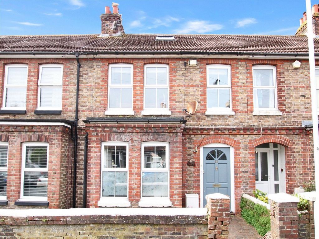 3 bed terraced house for sale in Lanfranc Road, Worthing BN14, £365,000