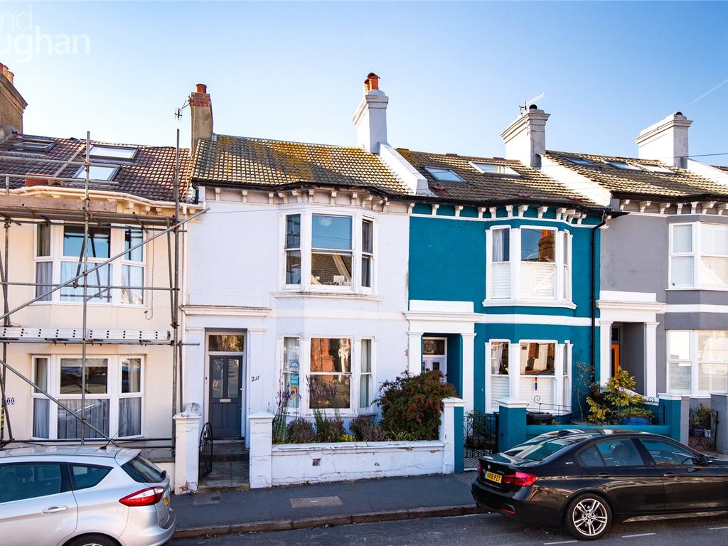 4 bed terraced house for sale in Queens Park Road, Brighton, East
