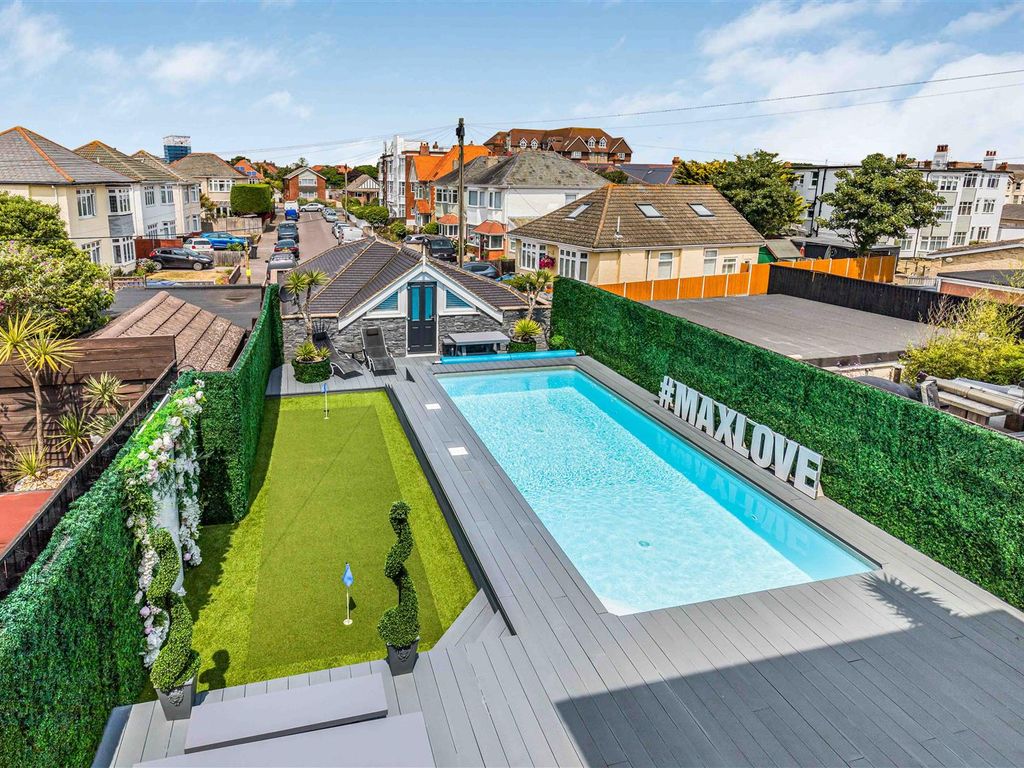 5 bed detached house for sale in Southbourne Overcliff Drive