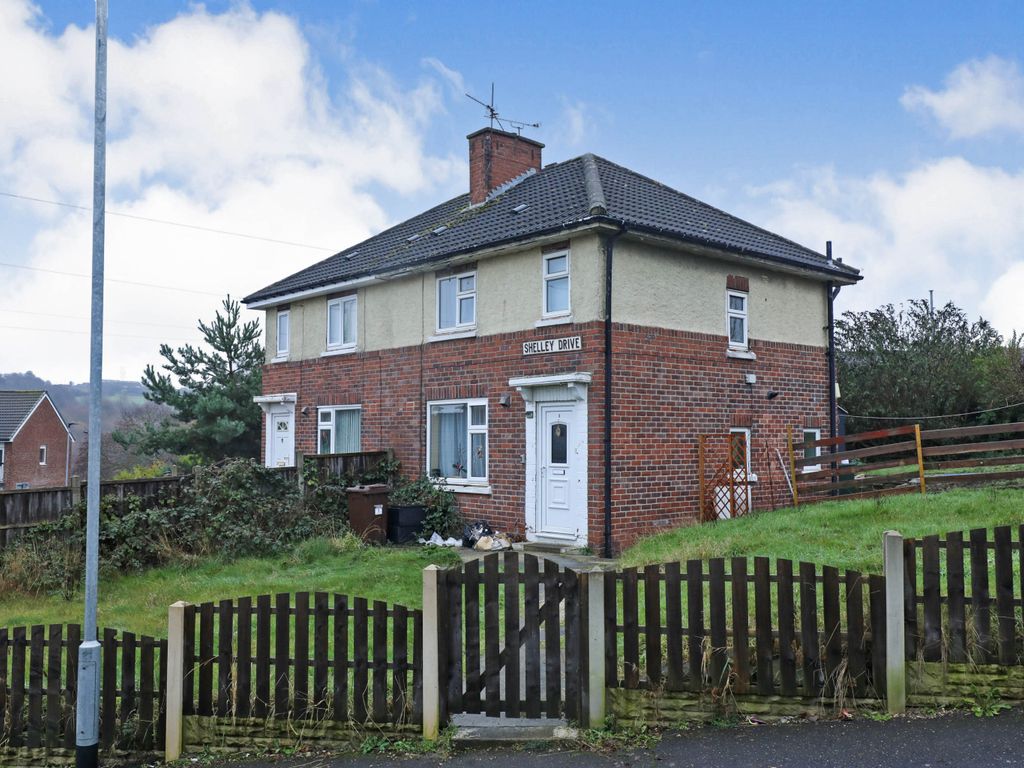 2 bed semidetached house for sale in Shelley Drive, Rotherham, South