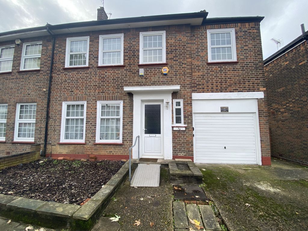 4 bed terraced house for sale in Fryent Way, Kingsbury NW9, £750,000