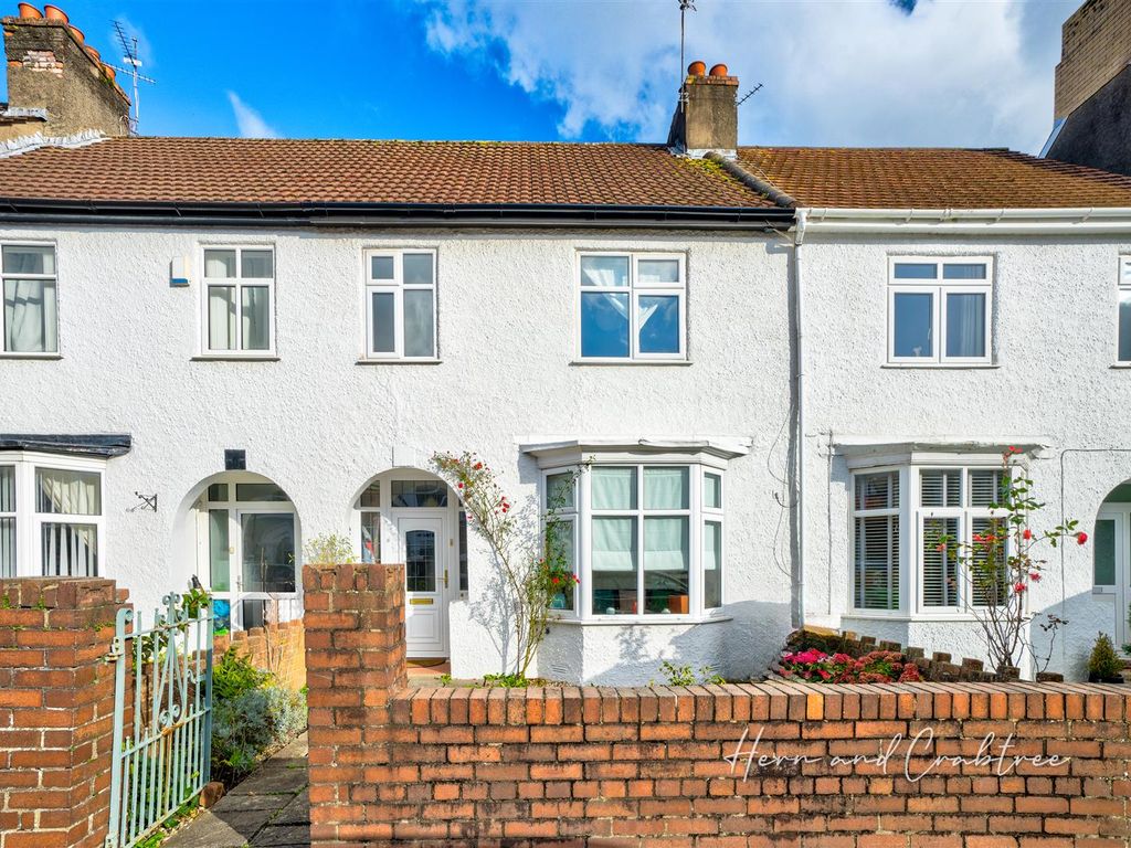 3 bed terraced house for sale in Fairwater Grove East, Llandaff