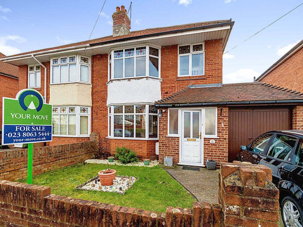 3 bed semidetached house for sale in Creighton Road, Southampton