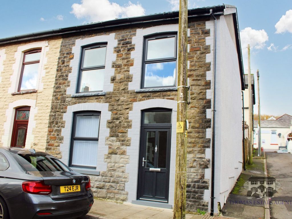 3 bed end terrace house for sale in Argyle Street, Cymmer, Porth