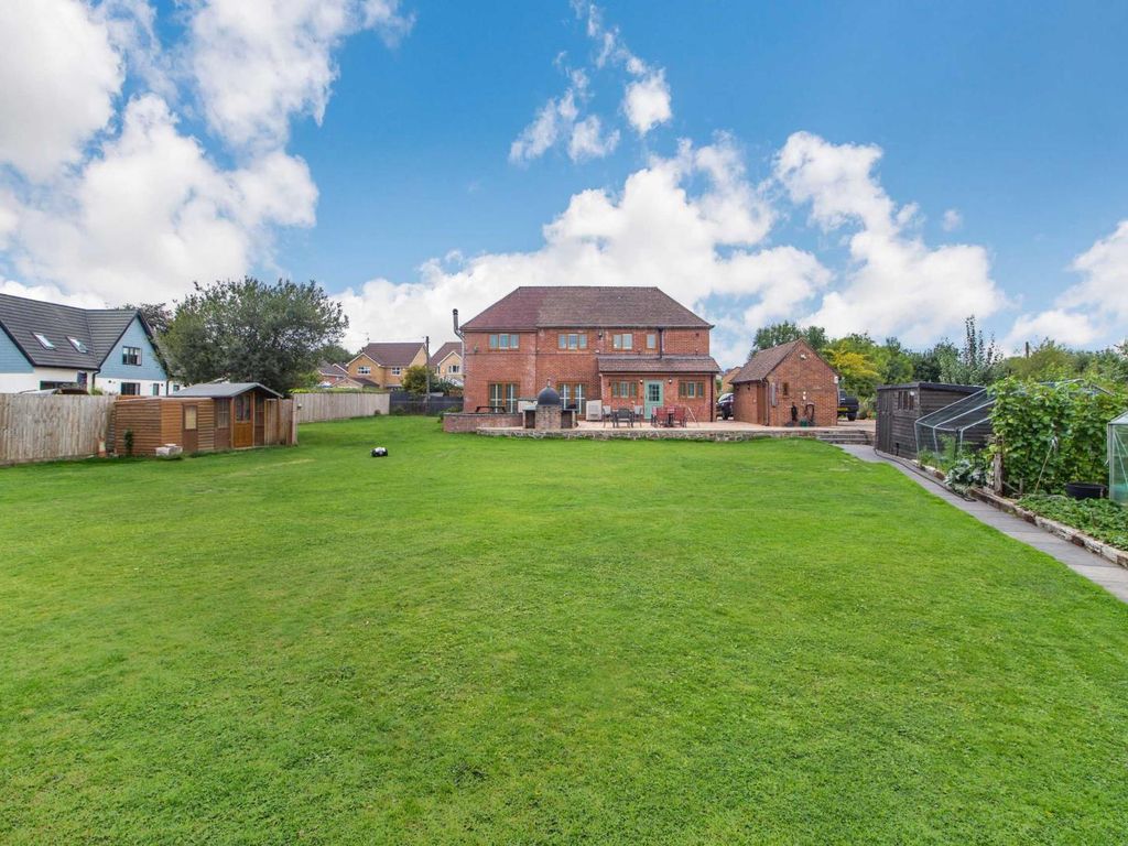 4 bed detached house for sale in Candwr Road, Ponthir, Newport, Torfaen