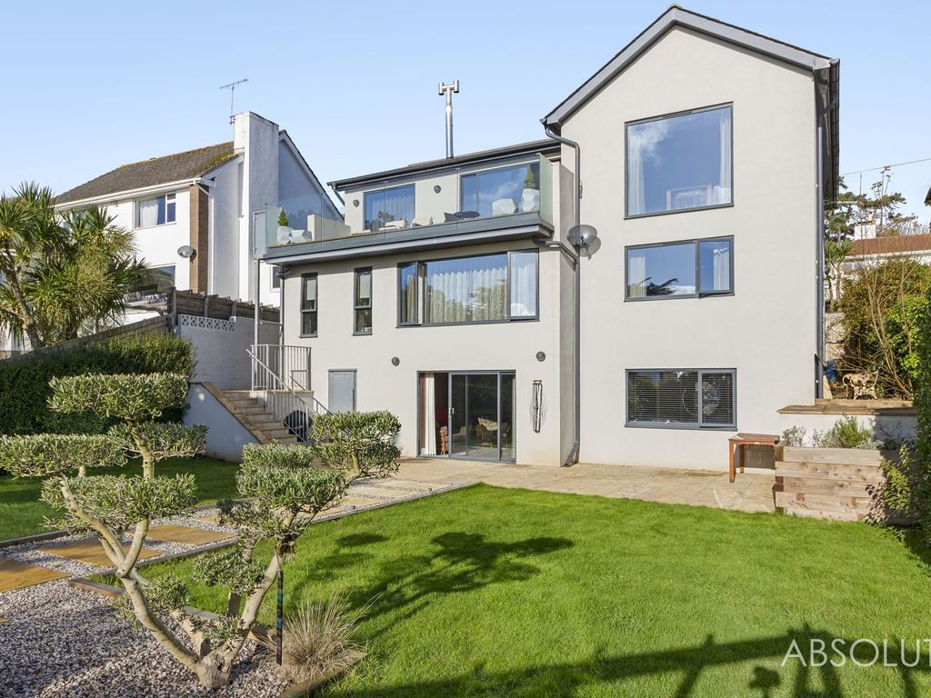 4 bed detached house for sale in Oxlea Road, Torquay TQ1, £1,200,000